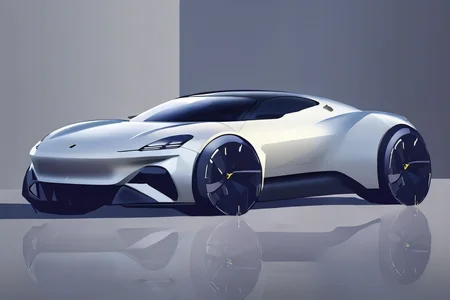 (best quality, masterpiece :1.2),car render style,super car,simple background,finely detailed,4k,studio lighting,product design,<lora:car_render_neutral_lora_v3-000016:1>,