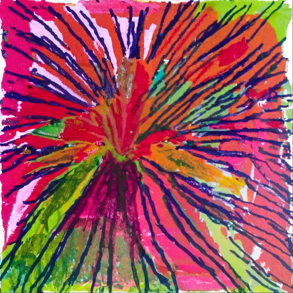 artdabble flower<lora:artdabble:1>