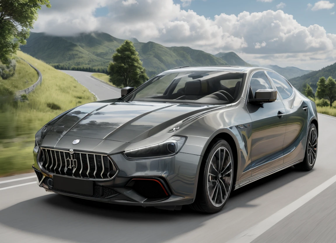 obc17 Car <lora:17_vehicle_obc17:1.0> on a road, 
outside, rich,
nature at background, professional, realistic, high quality,
Partly cloudy with sun, <lora:general_vehicle:-0.20>