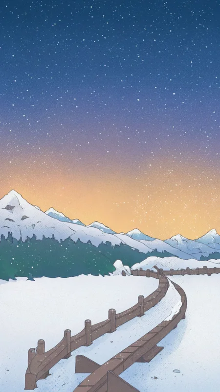 snowy mountain, night, SteamSummerSales2024  <lora:Steam_Summer_Sales_2024_pony_r2:1>