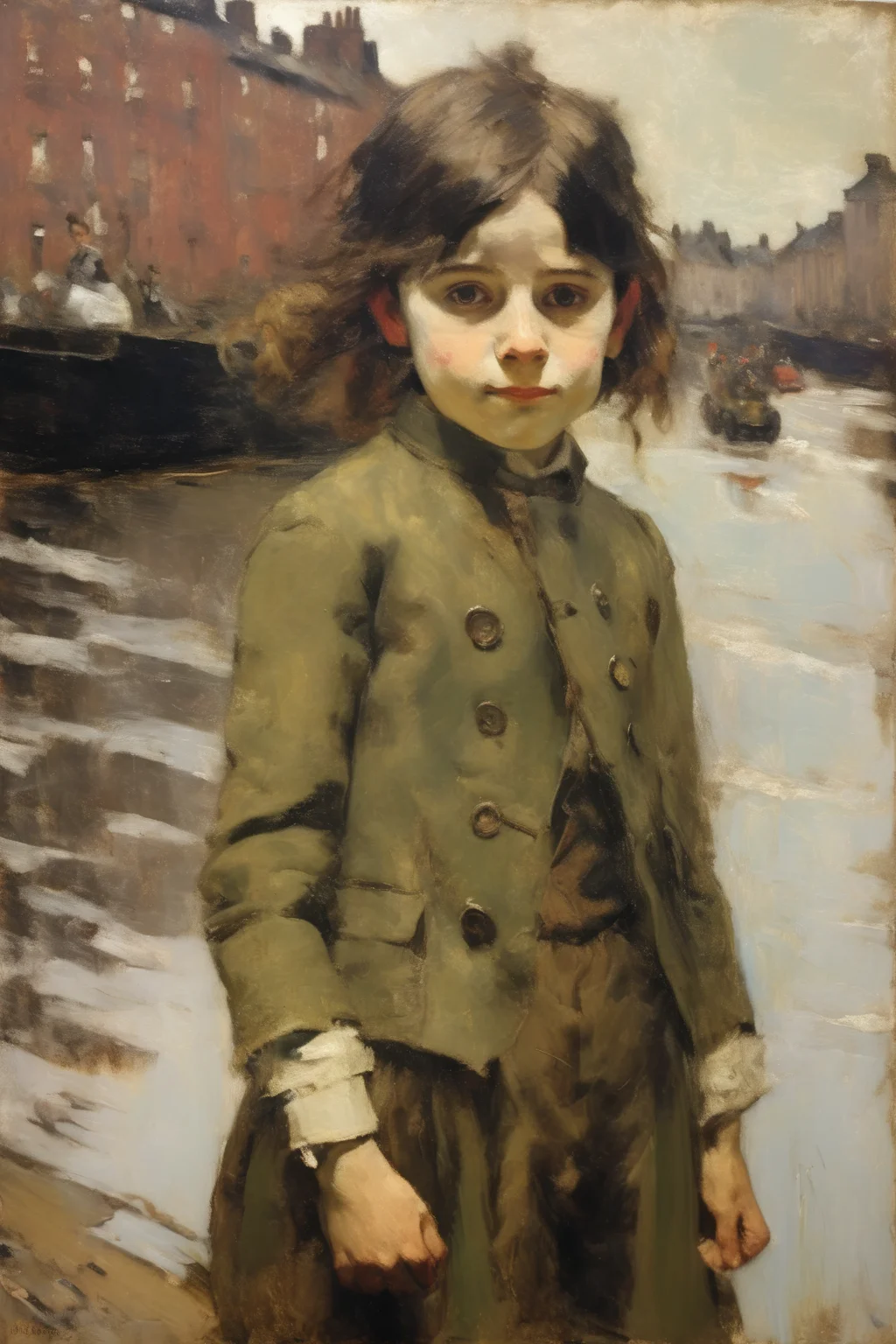 <lora:William McTaggart Style:1>William McTaggart Style - A painting in the style of Sickert