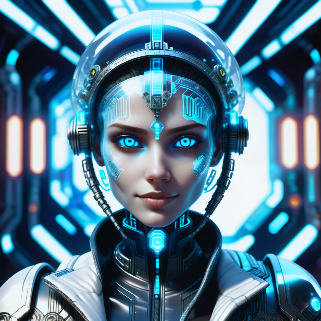 hyper detailed masterpiece, dynamic realistic digital art, awesome quality,DonMFr0stP4nkXL female spellbinder, biomechanical hackers, expert hackers merged with biotechnology, wired into cyberspace, legal age, slinky, sub-saharan african, deep blue eyes, oval ears, upturned nose, tapered chin, u-shaped jaw, plump cheeks,  diamond face shape with angular cheeks,   , silver curtain bangs hair, hope, solar-powered radiance, character basks in sunlight with arms outstretched, absorbing solar energy through integrated panels, reactive smart wings wearing digital reality print    biomech silk    sienna nanofiber cargo pants, vermilion holo-jacket, neon pulse lace-up boots, neural silk beanie, , sitting cross-legged, sitting cross-legged with a flirtatious smile, exuding charm and elegance, glowing tattoos and implants, underground resistance launching cybernetic guerrilla warfare against the military, corporate cyberpunk,snow, ice  <lora:DonMFr0stP4nkXL-000006:1>