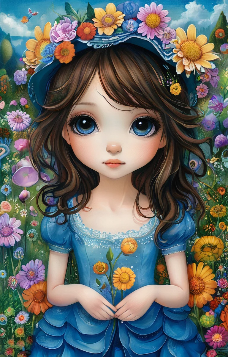 masterpiece,best quality,<lora:tbh158-sdxl:1>,illustration,style of   Jeremiah Ketner, portrait of idolmaster cinderella girls,