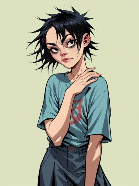 score_9, score_8_up, score_7_up, score_6_up, score_5_up, <lora:H3wl3ttXLP:1> h3wl3tt, 1girl, black hair,