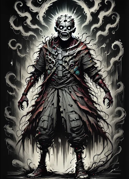 DonMB01dD4rkXL score_9, score_8_up, score_7_up, score_6_up, male barnos, interstellar archaeologist,rune mage rating_safe <lora:DonMB01dD4rkXL-pony:1>