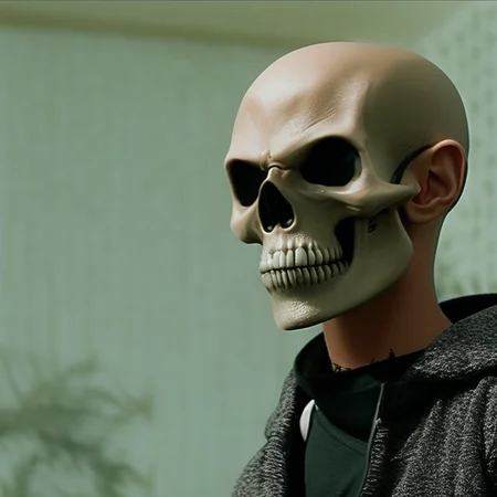 Memento Mori, gothic, skull, funny little man, CinemaHelper-SDv2