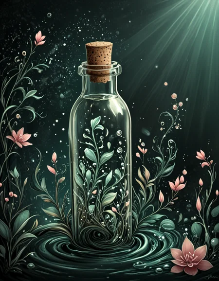 novuschroma12 style message in a bottle <lora:sdxl_lightning_8step_lora:1> <lora:novuschroma12 style_2:1.2>