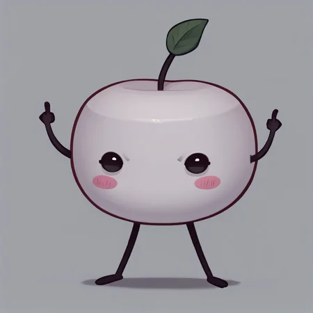 score_9, score_8_up, 1girl, solo, <lora:NSJunimoStardew:0.6> NSJunimoStardew, white skin, blush stickers, no mouth, solid circle eyes, black eyes, sprout on head, creature, middle finger, red glasses, full body