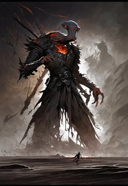 score_9, score_8_up, score_7_up, BREAK,
(an ithorian hammerhead alien), dynamic, moody, darkness, shadows, dark, sinister, pitch black, highly detailed, shining white armor, holding long brilliant glowing light saber, digital painting, artstation, concept art, smooth, sharp focus, illustration, art by Carne Griffiths and Wadim Kashin, dark black colors, good shadows, dim lit, devoid of color, low light, back light, hidden, obscured, black hue in hair, mirrors, prisms, reflection, refraction, prismatic, monolith, obsidian, bright red god rays, sun circle