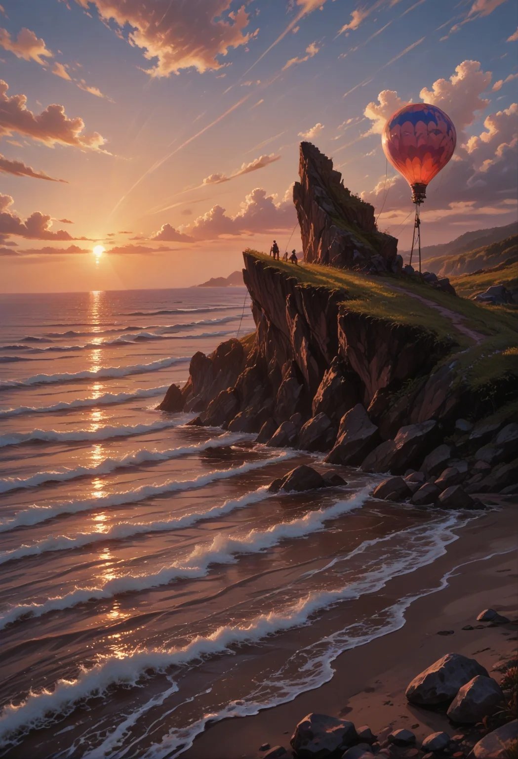 score_9,score_8_up,score_7_up,embedding:zPDXL2, masterpiece,best quality,highly detailed,detailed background, film grain,colorful,Expressiveh,Cinematic Lighting, th3rm4l,colorful,hand person, , outdoors, sky, no humans, ocean, scenery, lantern, rock, horizon, Hot Air Balloon Ride<lora:增强\(收藏)\sdxl_lightning_8step_lora.safetensors:1.0:1.0> <lora:增强\(收藏)\Expressive_H-000001.safetensors:0.35000000000000003:0.35000000000000003> <lora:增强\(收藏)\Hands XL 4.safetensors:1.0:1.0> <lora:增强\(收藏)\glowneon_xl_v1.safetensors:0.55:0.55> <lora:extremely detailed (no trigger).safetensors:0.6:0.6> <lora:Vixon\(收藏)\Vixon's Pony Styles Thermal.safetensors:0.4:0.4> <lora:增强\(收藏)\sinfully_stylish_SDXL.safetensors:0.3:0.3>