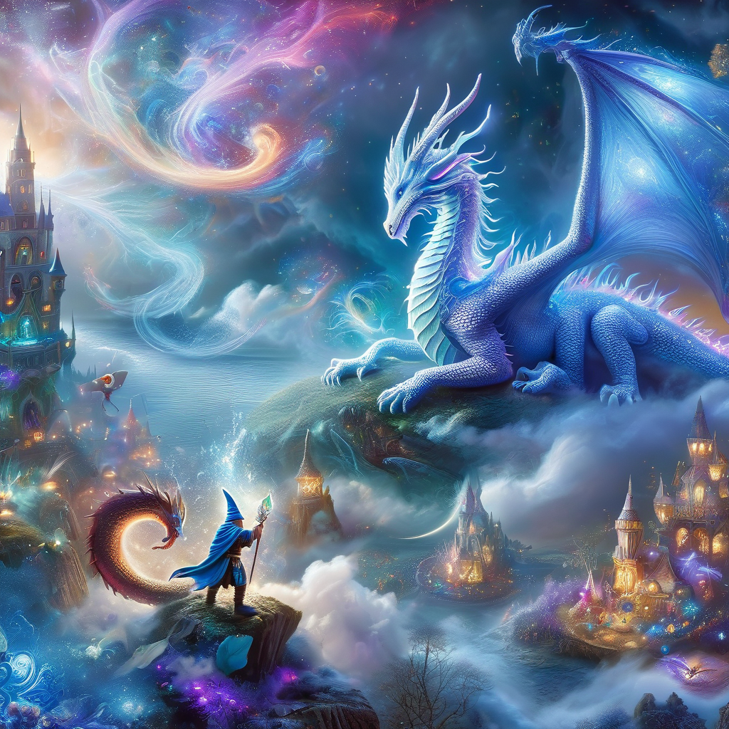 (best quality)++, (masterpiece)++, (detailed)+, elf on the shelf fighting a Dragon, (fantasy illustration)1.3, enchanting Dragon battle elf on the shelf, mystical battle, (many gnomes battling)1.4 (whimsical charm).4 Otherworldly charm, mystical sky, (Luis Royo)1.2, (Yoshitaka Amano)1.1, moonlit night, soft colors, (detailed cloudscape)1.3, (high-resolution)1.2 (gnomes  battling everywhere)1.2 , <lora:DonM3t3rn1tyXL-v1.1:0.8> DonM3t3rn1tyXL <lora:DonMD1g174l4sc3nc10nXL:0.8> DonMD1g174l4sc3nc10nXL  <lora:Dragons:0.8> dragon <lora:EnvyMagicalXL01:0.8> magical <lora:FantasyLandscape:0.8> FanLan