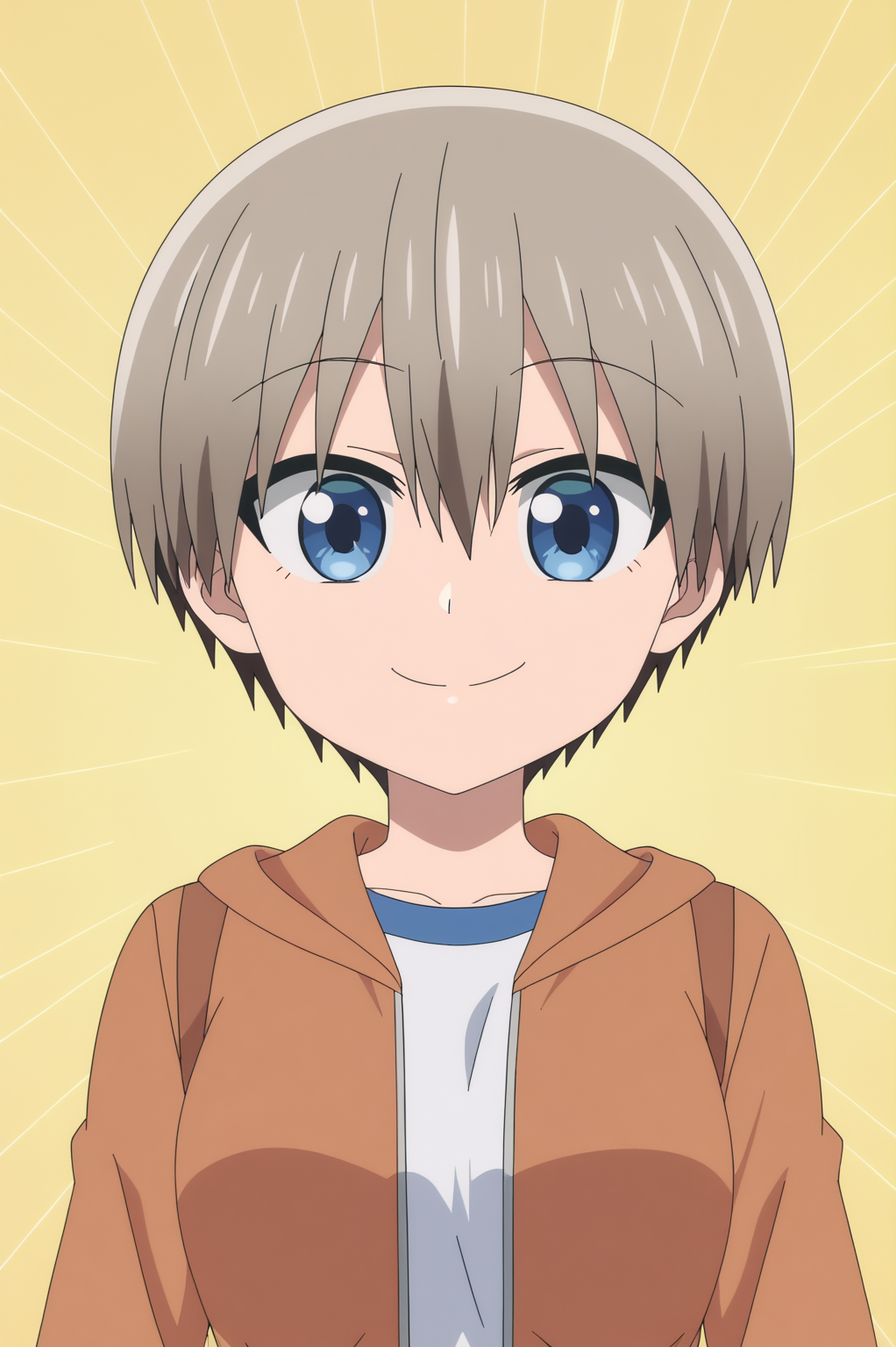 rating_safe,  anime screencap, consistent background,   Hana Uzaki, light smile, upper body <lora:Uzaki-chan_wa_Asobitai-Hana_Uzaki-PDXL:0.8>