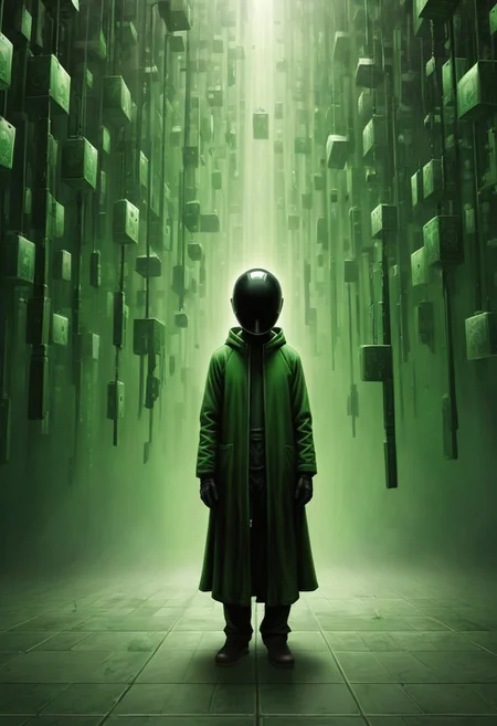 Stuck in the MATRIX :: drawing by Liam Wong, STIK, Ray Caesar, Banksy zavy-cnmtc zavy-rmlght