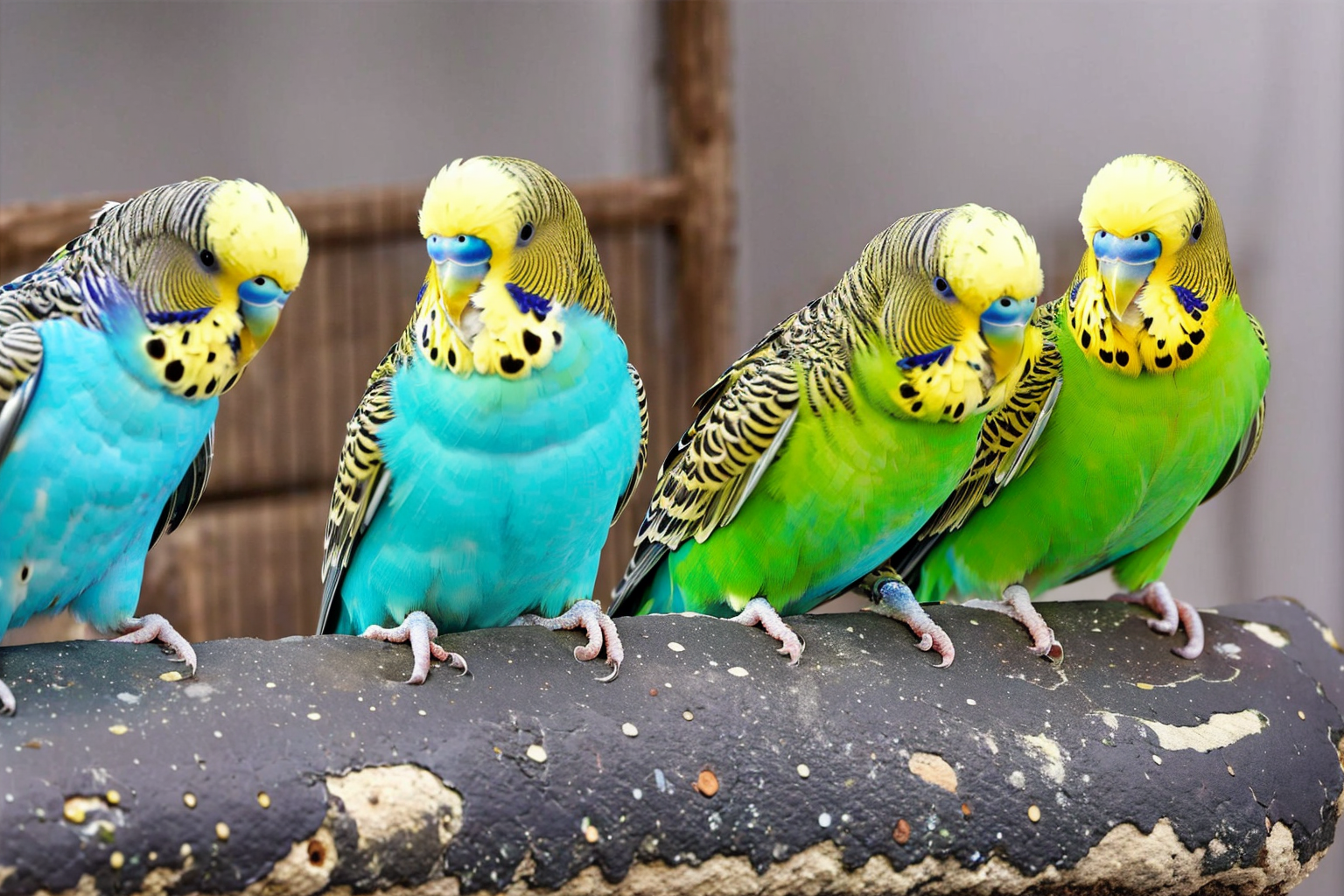 (masterpiece, best quality:1.2), ultra-detailed, EdobBudgies (large group of parakeets:1.2), (realistic:1.5), <lora:EdobBudgies_v1.0:1>
