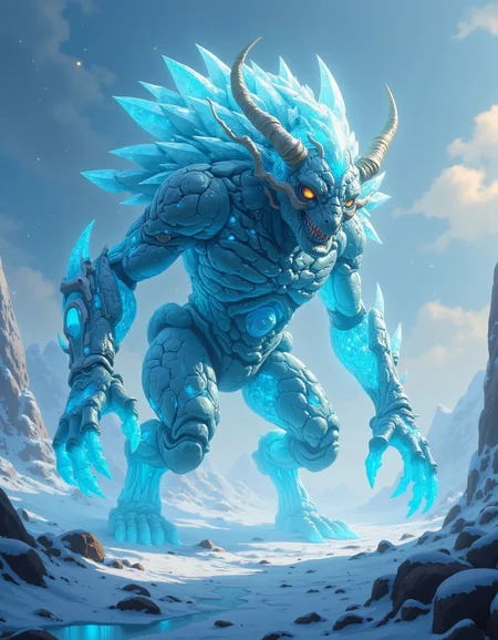 <lora:ck-FantasticalCreatures:1>, ck-fntstcl, a fantastical alien creature trapped in ice, <lora:CPA:0.7>