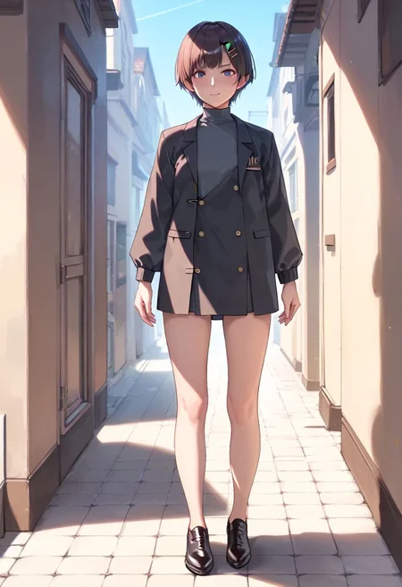 <lora:sdxl_lightning_8step_lora:1> <lora:Fixhands_anime_bdsqlsz_V1:1>score_9, score_8_up, score_7_up, best quality, uncensored, source_anime, intricate details, high quality, perfect anatomy BREAK
1girl, solo, full body, 
 <lora:gis-esakipurin_XL(pony)tagfeceedit:1>