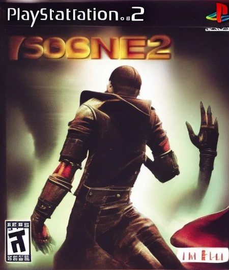 a cursed hand,PlayStation 2 cover box art