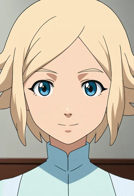 <lora:Hyper-SDXL-8steps-lora:1> score_9, score_8_up, score_7_up, best quality, uncensored, source_anime,
BREAK
front view, little smile, closed mouth, standing, looking at viewer, upper body, portrait, close-up face, facing viewer, indoors,
no background, white background, 1girl, (blush:-1.2),
<lora:GAGE-unoa_asuno_XL(pony)v10:1> GAGE-AG164unoa, (young:-1), blonde hair, short hair, blue eyes, GAGE-AG164unoa outfit, white dress, white skirt, black pantyhose, white boots,