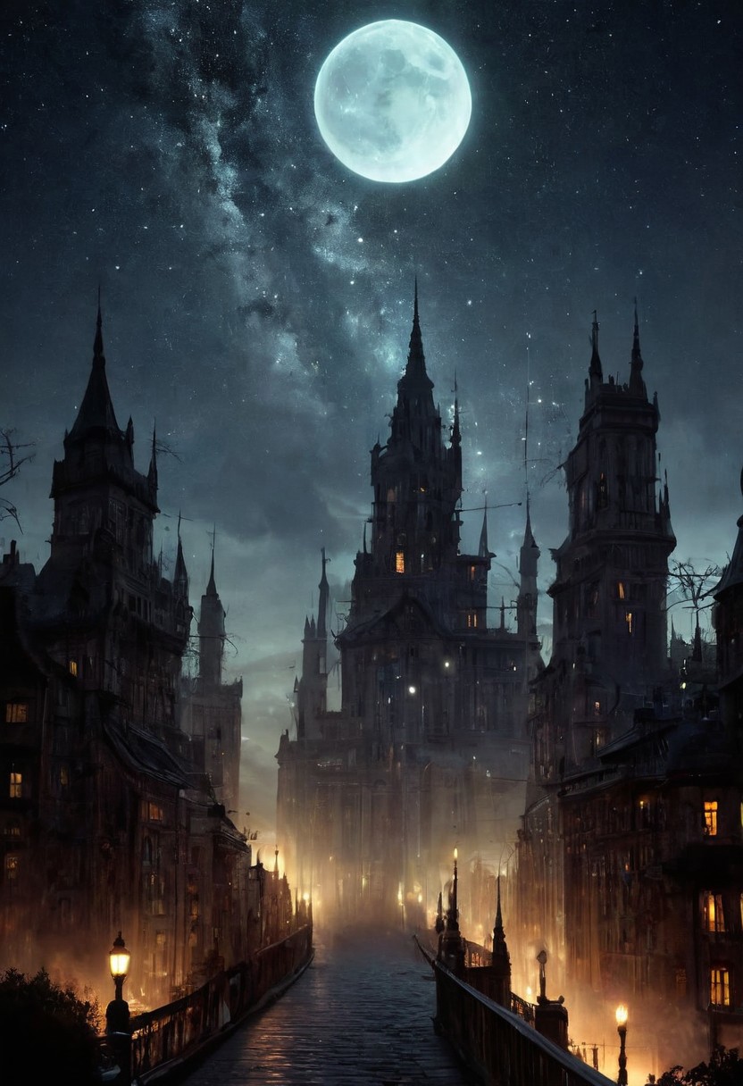 score_9, score_8_up, score_7_up, celestial promenade, the horror of stars, twilight sunshine, cityscape masterpiece, realistic, best quality, cosmic horror, Style-Volumetric, MJgothic, bright horror, lun4r