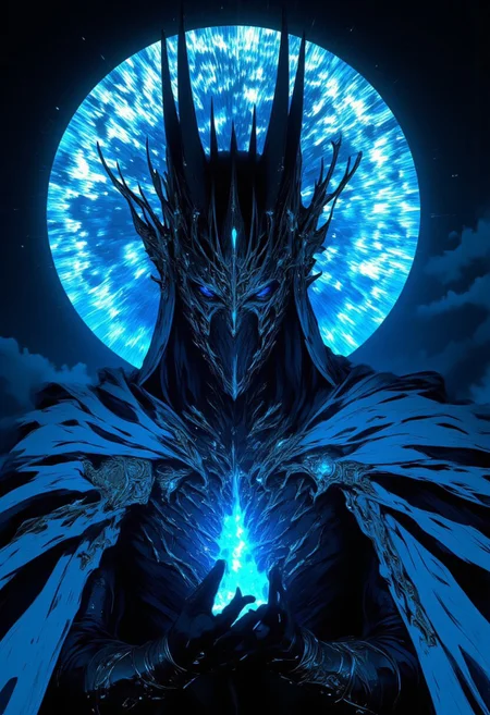 « The King of all Kings took the blue prism. »