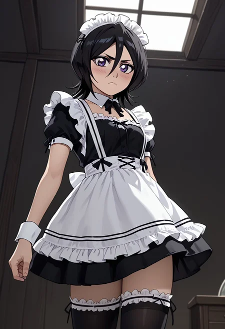 screencap, BREAK
1girl, rukia