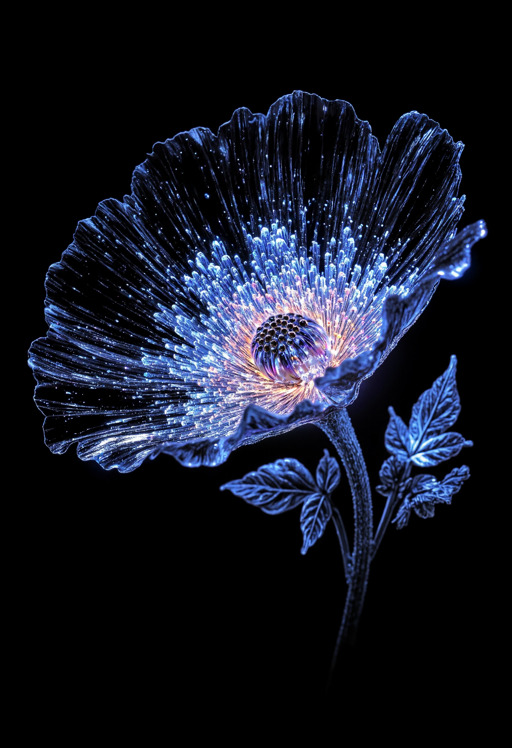 <lora:BokehMacro:1.00> <lora:Rainbow_on_black_style-000003:1.00>