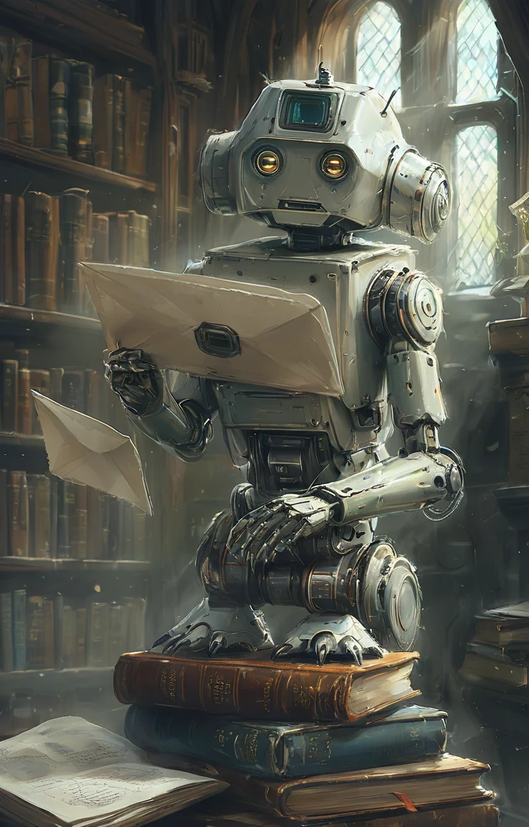 masterpiece,best quality,<lora:tbh44-sdxl:0.9>,illustration, portrait of Housework robots