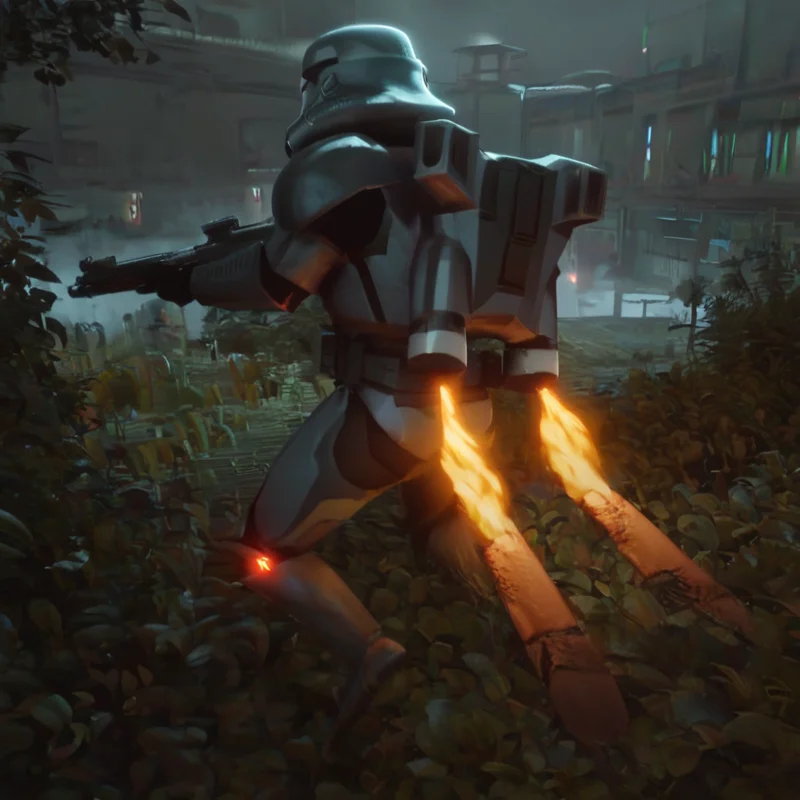 (score_9,score_8_up,score_7_up,score_6_up,score_5_up,score_4_up),high quality,detailled,(outdoor, battlefield, dark, night, battlefront, war),<lora:incase_2024_new_style_upscaled_with_big_images:0.8>,<lora:easynegative:1>,<lora:StS_PonyXL_Detail_Slider_v1.4_iteration_3:1>,
BREAK
<lora:Dark_trooper_phase_0:1> (dark trooper phase 0 armor, dark grey armor, dark grey helmet, jet pack, red dots, solo, holding weapon, holding gun, 1boy), flying, (jetpack flames:1.4)
