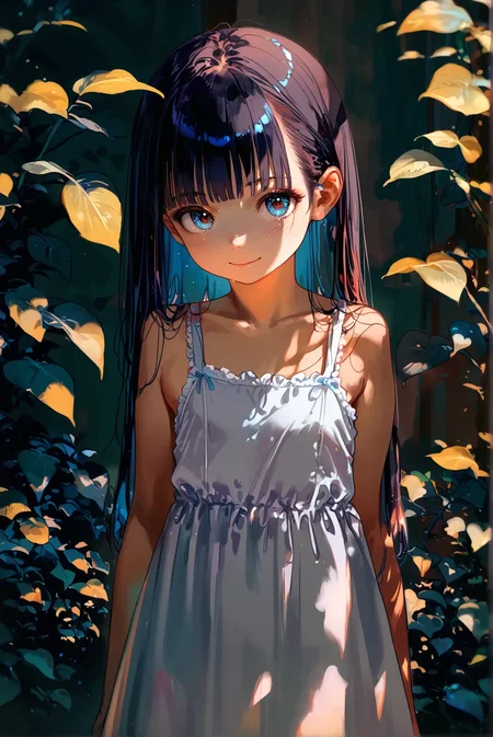 score_9, score_8_up, score_8, score_7_up, score_7,
rating_question,
(finely_best_quality:1.1),
ultra-detailed,
solo, vietnames girl, (blown_skin:1.1), sundress,
forward_inclination,
(black_hair:1.2),
blunt bangs,
long hair, (flipped_hair:1.1),
looking_at_viewer, light_smile,
(small_breasts:1.1),
portrait,
<lora:LCM_LoRA_Weights:0.25>