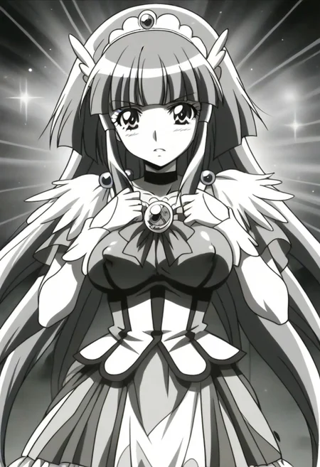 , source_anime, masterpiece, best quality, detailed background,,rating questionable, detailed background, shiny skin, <lora:curebeauty.pony:1>, curebeauty, , ,, , ,,,,,,anime coloring, anime screencap, 1girl,Solo ,, anime,PUFFY nipple,huge breasts,,,official art, Uncensored ,Unedited ,,,,,,,,,,,,, ,, ,,