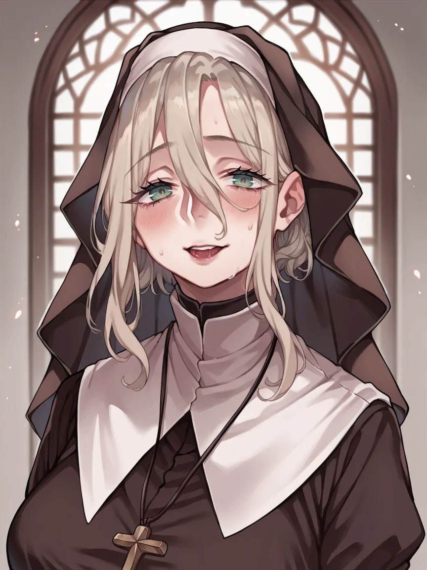 score_9, score_8_up, score_7_up, score_6_up, <lora:rm0g3r4XLP:1> rm0g3r4, 1girl, nun