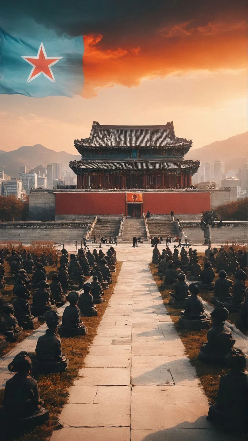 Forbidden City in North Korea: , creative, (masterpiece), unique
<lora:aidmaDoubleExposure-v0.1:0.925> double Exposure
<lora:MTG-CardsXL:0.88>
<lora:aidma-Image Upgrader-v0.1:0.385>