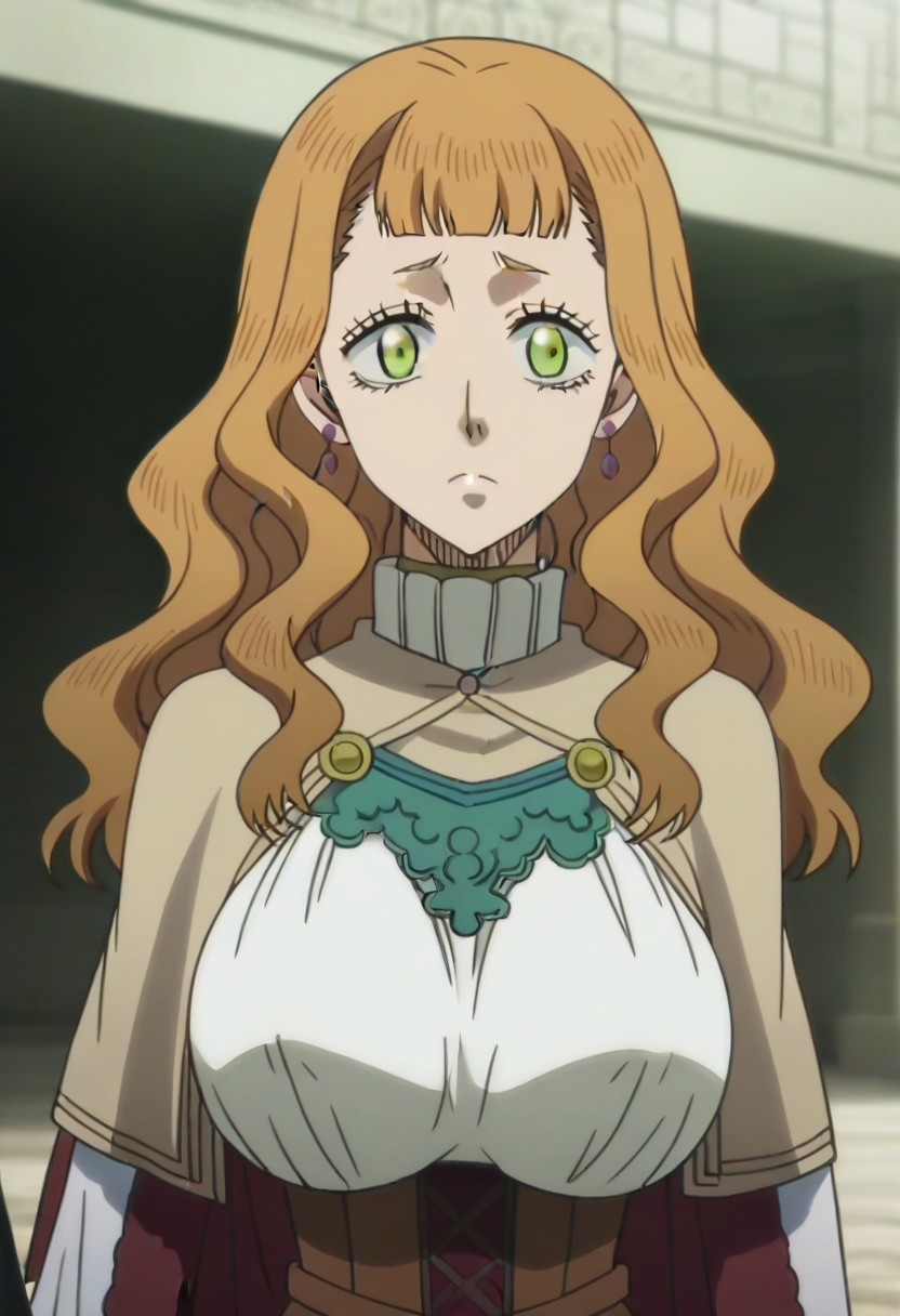 source_anime, masterpiece, best quality, detailed background, anime screencap, Black Clover anime style, <lora:Mimosa_Vermillion:.8>Long hair, wavy hair, blunt bangs, green eyes, earings, jewelry, outfit 1 ,,,,,,,,,,,,,,,,,anime coloring, anime screencap, 1girl,Solo ,, anime,PUFFY nipple,huge breasts,,,official art, Uncensored ,Unedited ,,,,,,,,,,,,,,