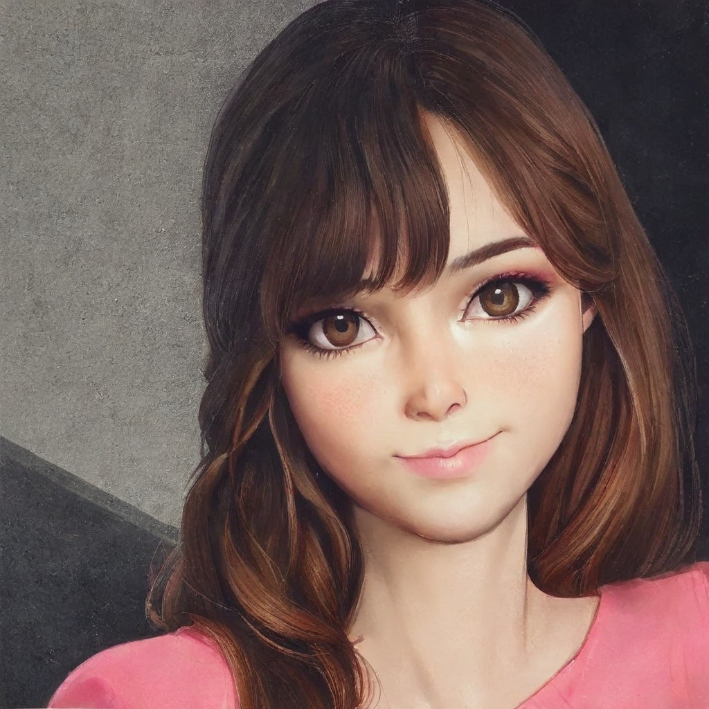 UHD, 4k, ultra detailed, cinematic, a photograph of <lora:detailed skin style illustriousXL v1:1>
A cinematic light brown skin tone shot of a woman with long hair and a pink shirt, movie themed style, sharp, detailed, epic cinematic photorealism style, artistic creative style, dramatic cinematic light style, cinematic color style, skin tone style, light brown skin tone style, 1girl, solo, long hair, looking at viewer, brown hair, brown eyes, closed mouth, lips, eyelashes, traditional media, portrait, realistic, painting (medium), smile, black background, closeup, epic, beautiful lighting, inpsiring