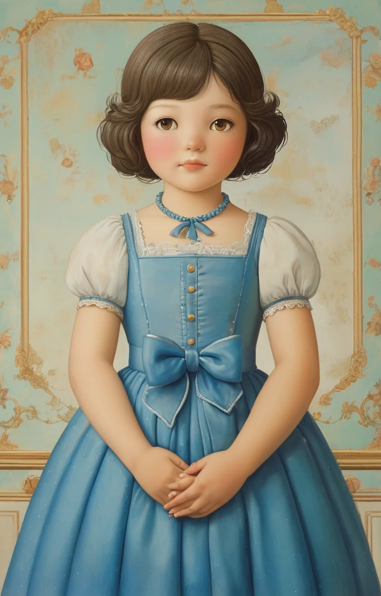 masterpiece,best quality,<lora:tbh145-sdxl:0.7>,idolmaster cinderella girls,illustration,style of Fernando Botero,