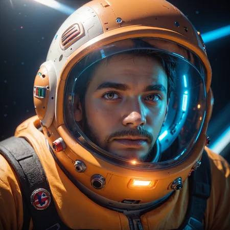 score_9, score_8_up, score_7_up,   astronaut, 1boy, close-up, space, helmet, reflection, space craft, cockpit, science fiction, beard,, volumetric lighting, depth of field, cinematic, vibrant, shadows, detailed,