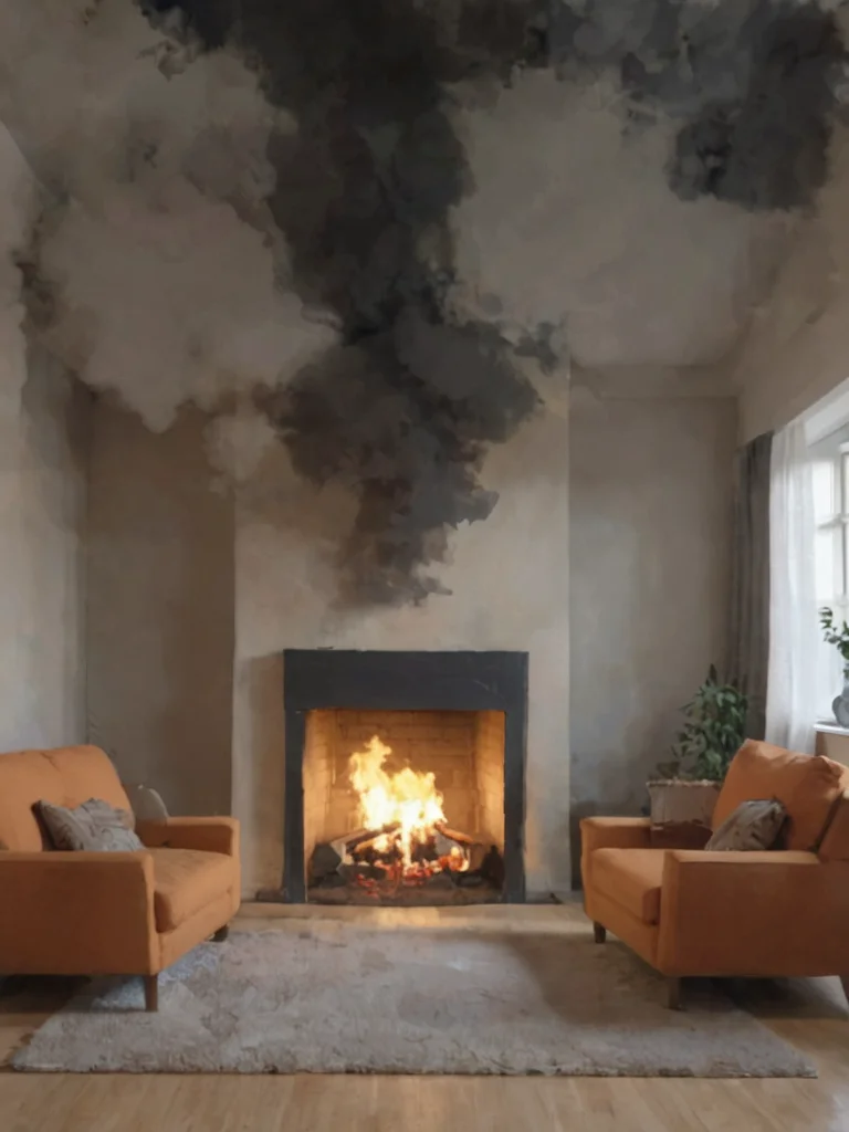 ptm-no2, a cozy living room with a fireplace, deep shadows, <lora:- SDXL - ptm-no2_style_V1.0:.9>
