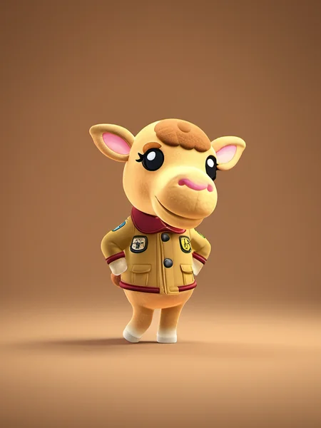 best quality,master piece, highly detailed,acs style,close up of a cute Camel wear coat standing,solo,simple background,octane render, volumetric, dramatic lighting,<lora:acs-000015:0.9>