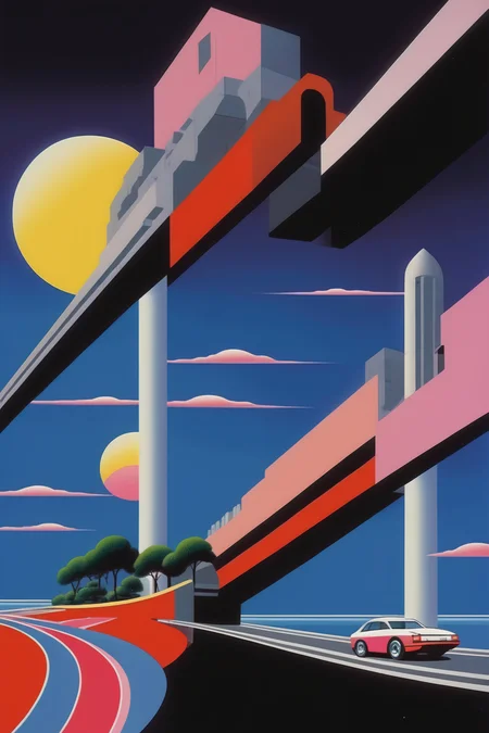 <lora:Hiroshi Nagai Style:1>Hiroshi Nagai Style - create illustrations like artist hiroshi nagai.