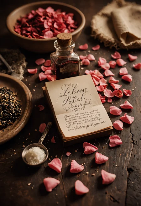 __tilt-shift shot__
An illustrated medieval recipe of a "Love Potion" made with ingredients including: (Rose petals, Peppermint, Lavender oil, Jasmine oil, Pearl Fairy Dust), text is Old English and Bonaventura Berlinghieri, parchment page, intricate details, muted colors, high resolution, best quality, heroic fantasy vibe, __Imperceptible detail__, creative, positive energetic, __romance__, cinematic, detailed, dramatic color, enhanced
__Polaroid SX-70 Alpha Camera__, (masterpiece, award winning artwork) many details, extreme detailed, full of details, Wide range of colors, high Dynamic <lora:add-detail-xl:1> <lora:WildcardX-XL-Detail-Enhancer:0.9> <lora:aidma-Image Upgrader-v0.1:1> <lora:SDXLFaeTastic2400:0.085> <lora:MJ52:0.185> <lora:sinfully_stylish_SDKL:0.11> <lora:casting shadow style v2:0.1> <lora:CinematicStyle_v1:0.42> casting shadow style, cucoloris patterned illumination