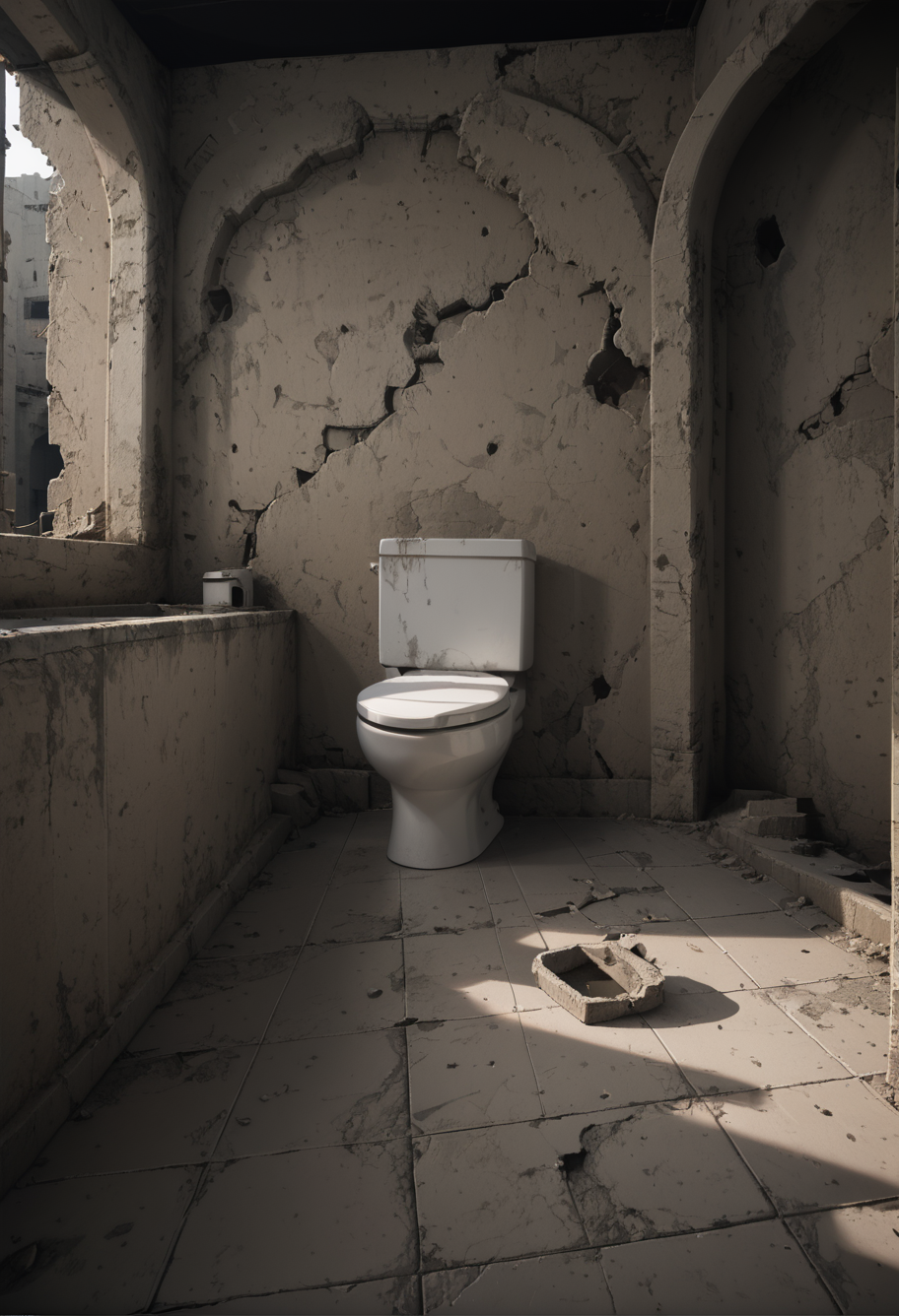 ,ruanyi1257,ruins,indoors,toilet,tile floor,<lora:1257 ruins_v1_pony:1>, score_9,score_8_up,score_7_up,,8k,1girl,solo,,