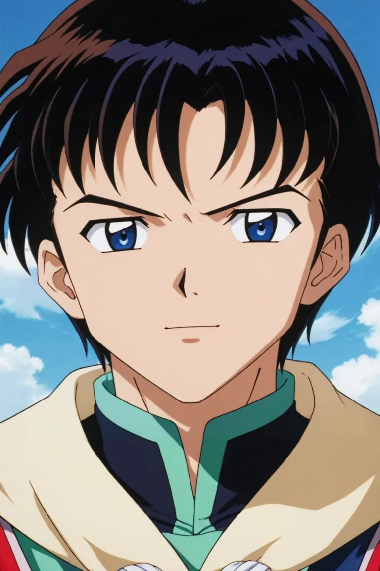 score_9, score_8_up, score_7_up, source_anime, rating_safe, intricate details, looking at viewer, , 1boy, male focus, blue eyes, dark blonde hair, spiky hair, camel costume, solo, symmetry, bedroom, (plush), day, clouds, arms at sides, naughty smile, <lora:inuyasha_style_pony:1.06>, inuyasha_style, , <lora:sdxl_lightning_8step_lora:1>