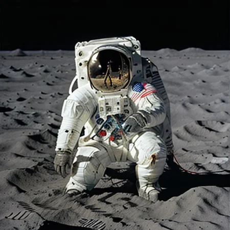 crystal skull wearing spacesuit helmet, sitting on the moon, holding a piece of pizza, 
spacesuit, FastNegativeV2, fcNeg, cry5t415ku11,