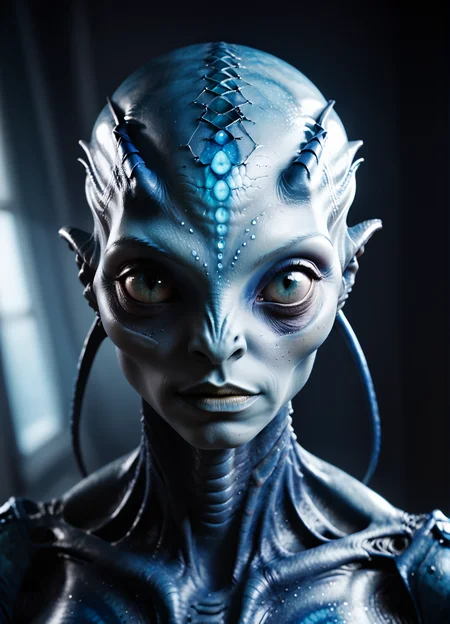 score_9, score_8_up, score_7_up, score_6_up, score_5_up,
femalien, female alien, blue skin, horns,
masterpiece, best quality, sharp_details, game_cg
<lora:FemAlien_Pony:1>