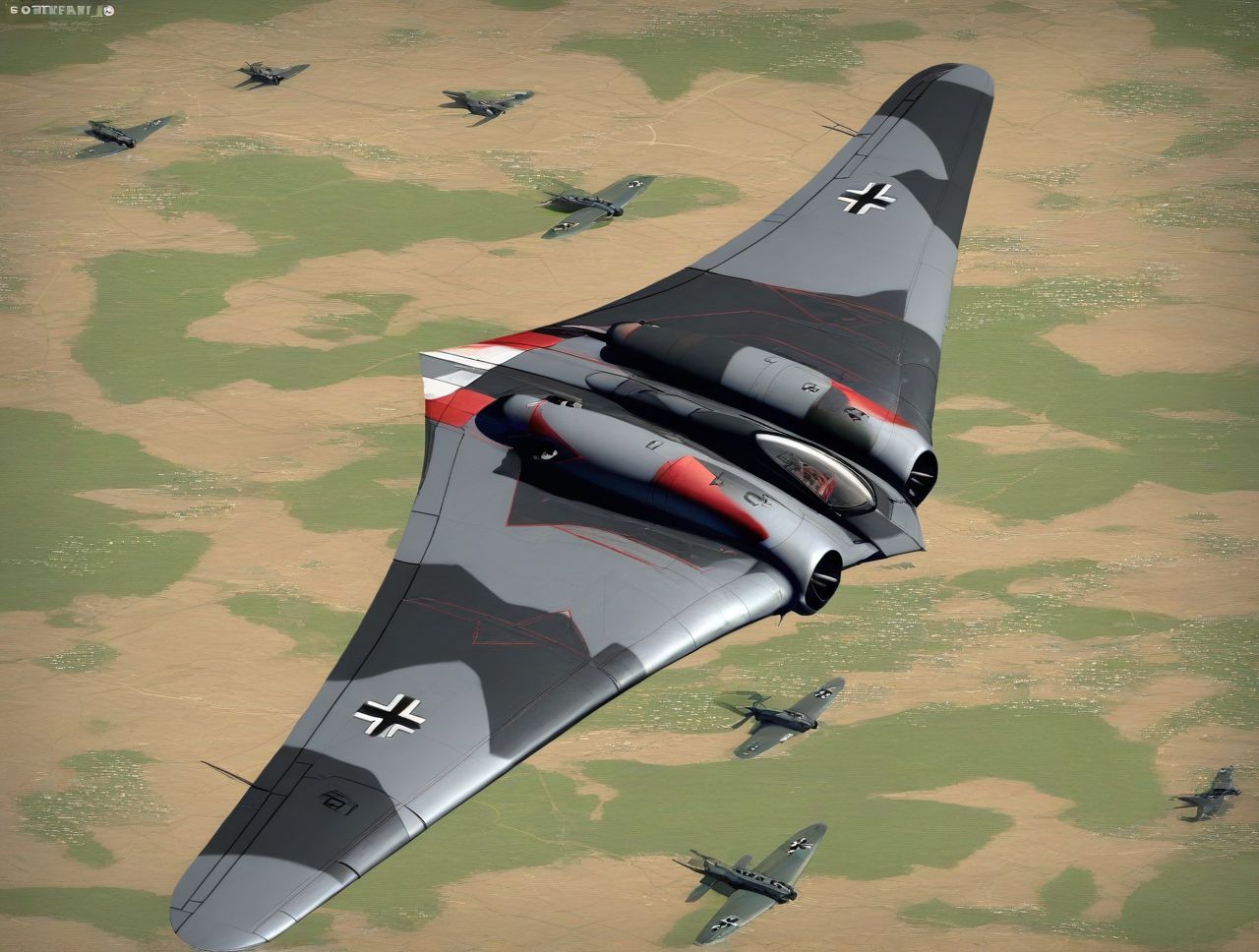 Horten_Ho_229 ,aircraft
,masterpiece,best quality,amazing quality
 <lora:Mini list aircraft Illustrious V1:1>