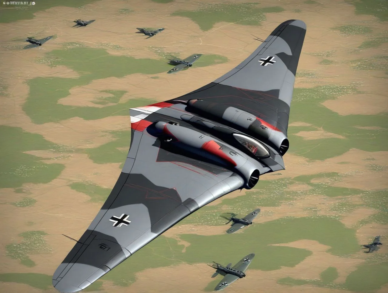 Horten_Ho_229 ,aircraft
,masterpiece,best quality,amazing quality
<lora:Mini list aircraft Illustrious V1:1>