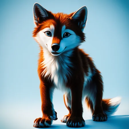 <lora:CubFurry_v1:1>,furry,solo,body fur,looking at viewer,cub,puppy,full body,wolf,, ultra-detailed, 8K resolution, photorealistic, sharp focus, intricate textures, high definition, cinematic lighting, volumetric lighting, hyper-realistic, extremely fine details, vivid colors, perfectly clear, smooth edges, dynamic shadows, stunning visual depth, crisp and clean.âââ