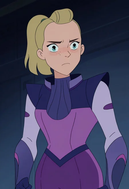 Spopstyle, upper body shot, CHAdora, ADOHair Style, DASpace Suit, simple background,
BREAK
Determined: Intense gaze, clenched fists, and a firm expression, showcasing unwavering resolve and focus