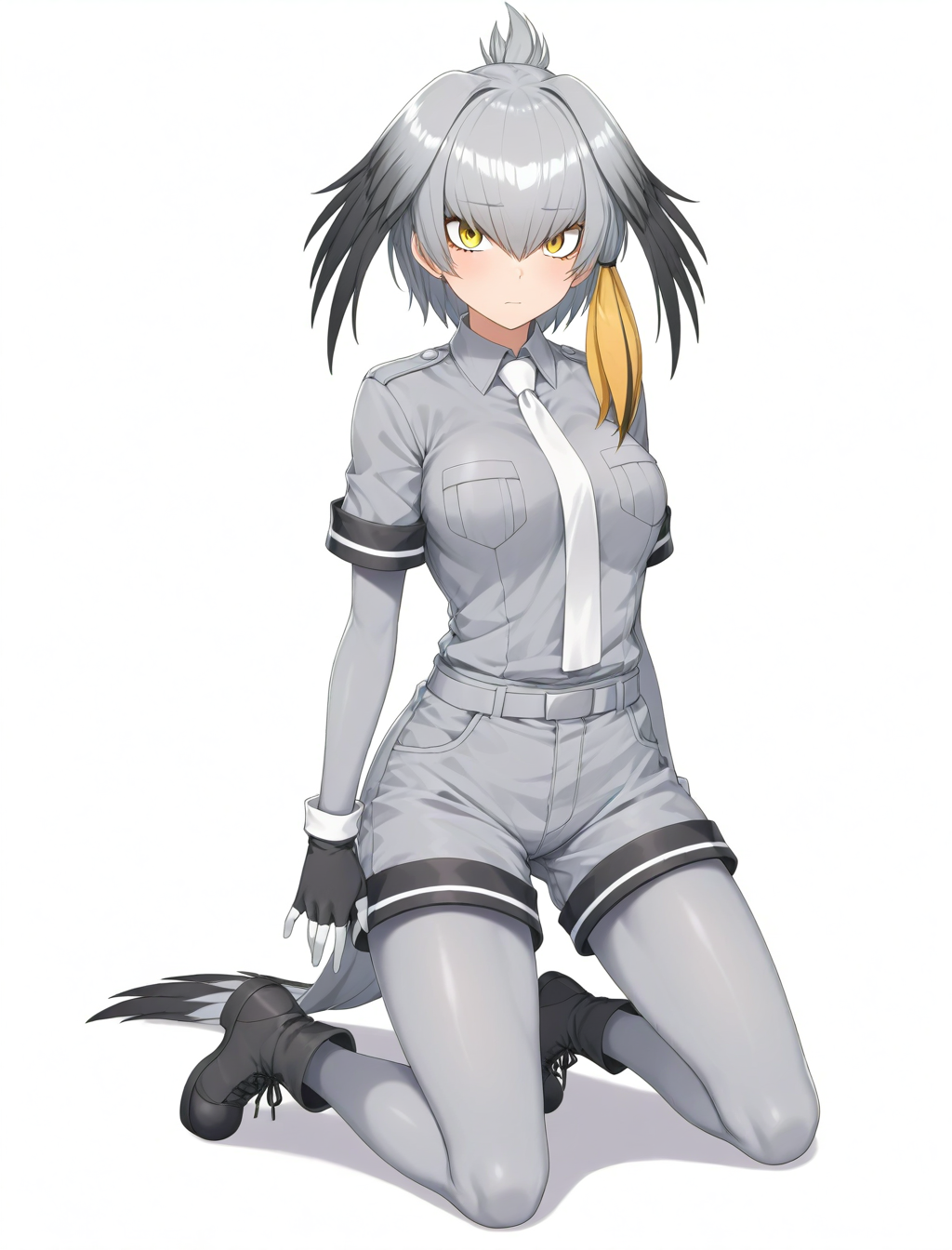 <lora:shoebill_XL_illustrious-noob_v1:1> 1girl, shoebill \(kemono friends\), casual, kneeling,, best quality, masterpiece, high quality,  highres, absurdres ,<lora:NoobV065sHyperDmd:1>