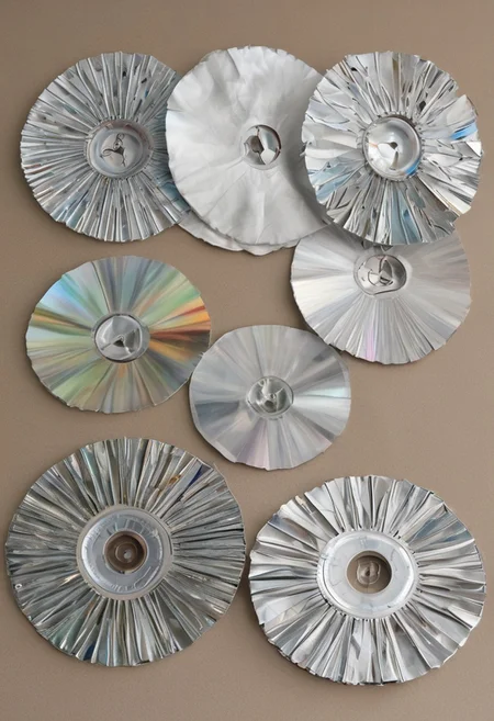cards made of cd's